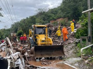 Deslizamento de terra registrado no RS deixa vítimas