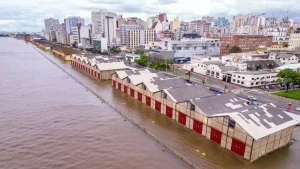 Guaíba tem 2a. maior enchente da história