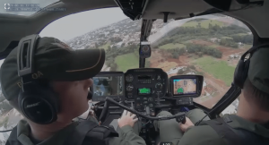 PM apreende agrotóxicos contrabandeados após perseguição com helicóptero