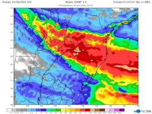 Olha a chuva! Sul terá semana de instabilidade no tempo