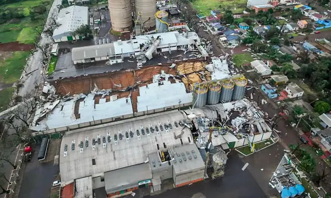 Mais destruição: Microexplosão atinge município gaúcho