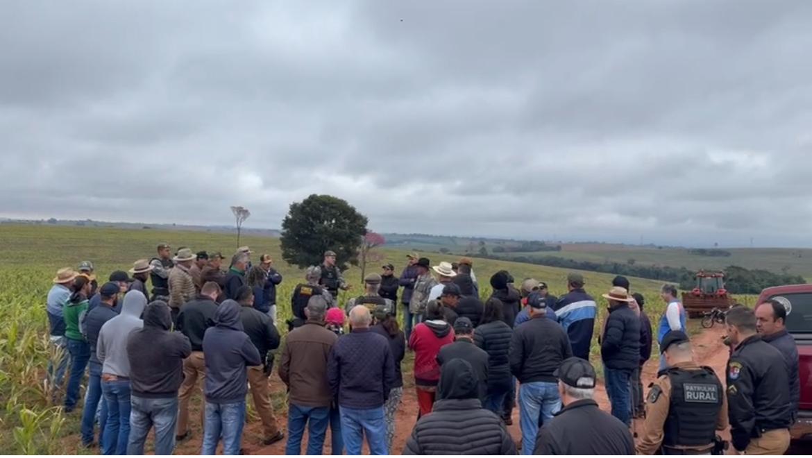 Justiça determina reintegração de posse da Fazenda Brilhante, em Terra Roxa