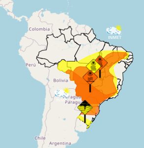 Onda de Calor: Inmet coloca dez estados em alerta