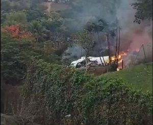 Aeronave que saiu de Cascavel cai no interior de São Paulo