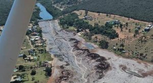 Destruição: Barragem rompe e interdita BR-163