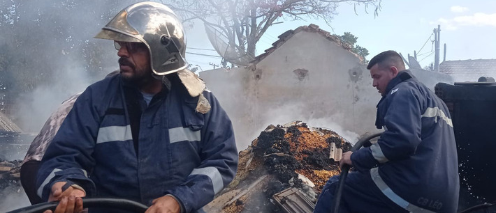 Alunos do Sistema FAEP atendem ocorrência real de incêndio