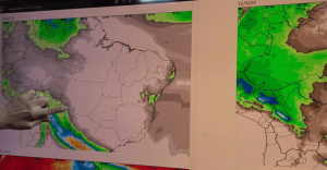 E a chuva vai dar as caras?
