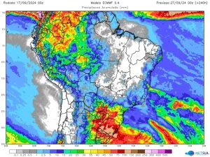Chuva, calor, tempo seco: os próximos dias pelo Brasil