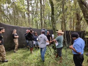 Capacitação ensina controle de javali com uso de armadilhas
