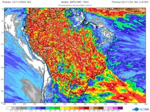 Vai ter chuva ou tempo firme nos próximos dias pelo Brasil?