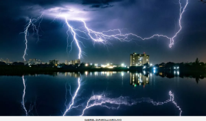 Risco de chuva intensa e tempestades, veja onde