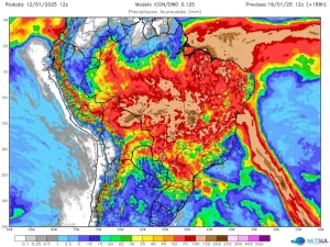 Onde terá mais chuva esta semana