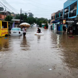 Curitiba enfrenta alagamentos severos após temporais intensos