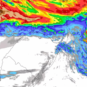 Instabilidade com chuva vai atingir os estados do Sul