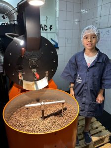 Pedro, um pequeno empreendedor: aos 9 anos, ele já tem sua própria marca de café