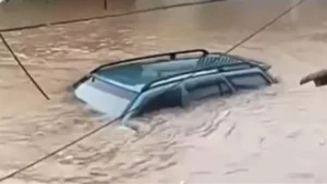 Chuva de 324 mm em um dia deixa cidade em emergência