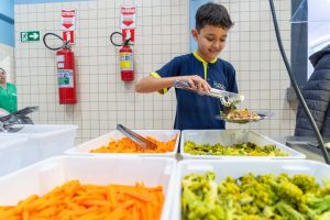 1 em cada 4 alimentos destinados às escolas são orgânicos