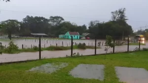 Chuva provoca emergência no Sul