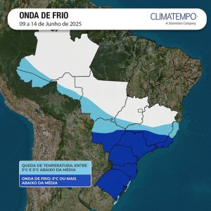 Onda de frio continua pelo Brasil