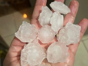Granizo atinge lavouras e causa prejuízos