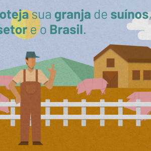 Ação busca conscientizar sobre cuidados contra a Peste Suína Africana