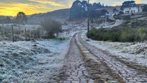 Frio de lascar! Sul do País segue congelado