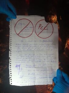 Indígena é decapitado e carta sugere conflito com infiltrados do  PCC