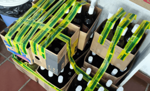 Apreensão: Mais de 1.300 litros de bebidas irregulares