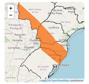 Alerta Laranja do INMET: Tempestade severa pode atingir o Paraná
