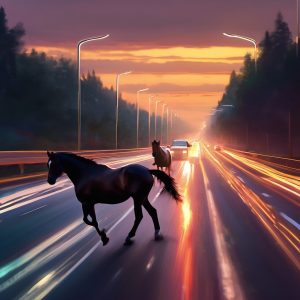 Motorista será indenizado por acidente causado por cavalo solto em rodovia federal