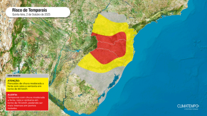 Sul do Brasil tem mais temporais nos próximos dias