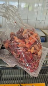 Força-Tarefa apreende quase uma tonelada de carne congelada vencida