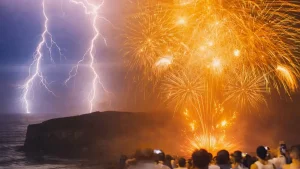 Réveillon com chuva forte e temporais em 9 estados