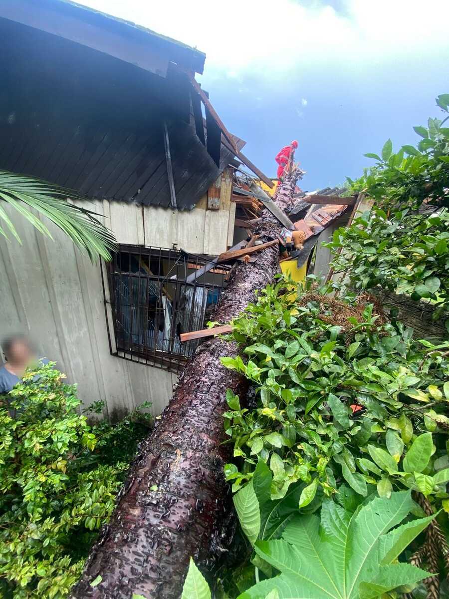 Temporal assusta moradores em União da Vitória