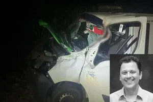 Motorista de ambulância morre atingindo por novilha