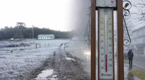 Sul tem frio de 1ºC com geada em pleno auge do verão