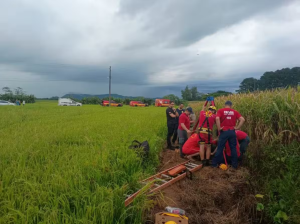 Tragédia: Tio e sobrinho morrem sugados por sistema de irrigação de arroz