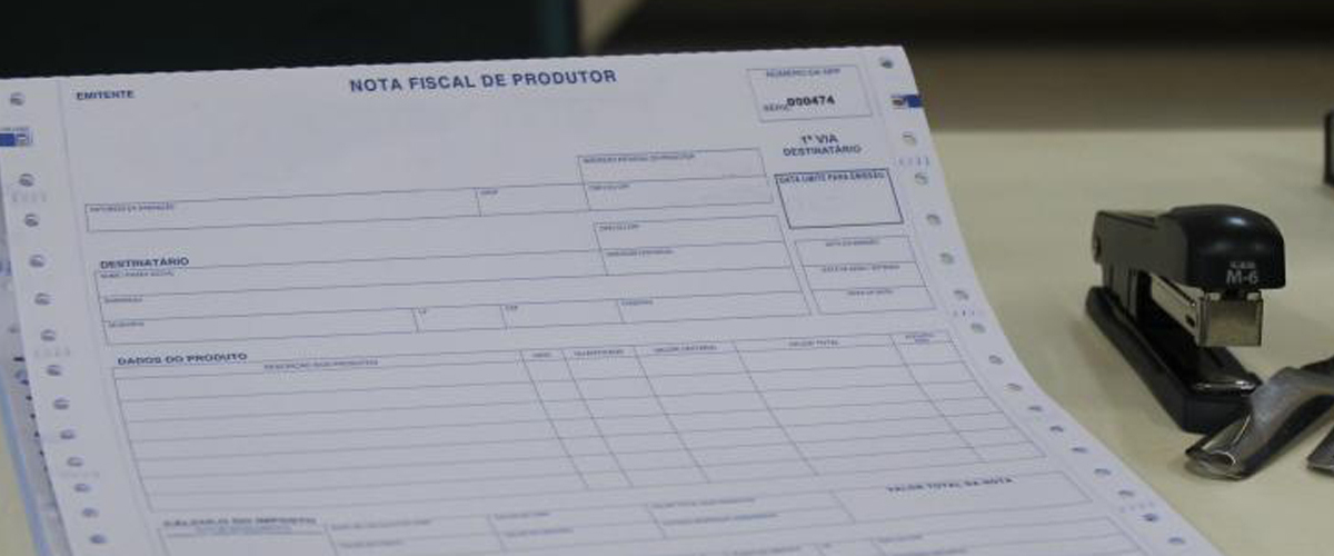 Produtor rural pode ter CAD/PRO suspenso por nota fiscal antiga sem baixa