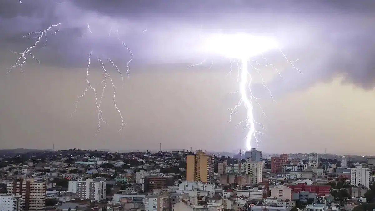 Primeira chuva volumosa do El Niño terá acumulados de 100mm a 200mm