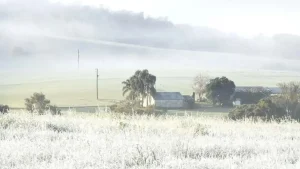 Ar frio chega no fim semana e temperaturas caem