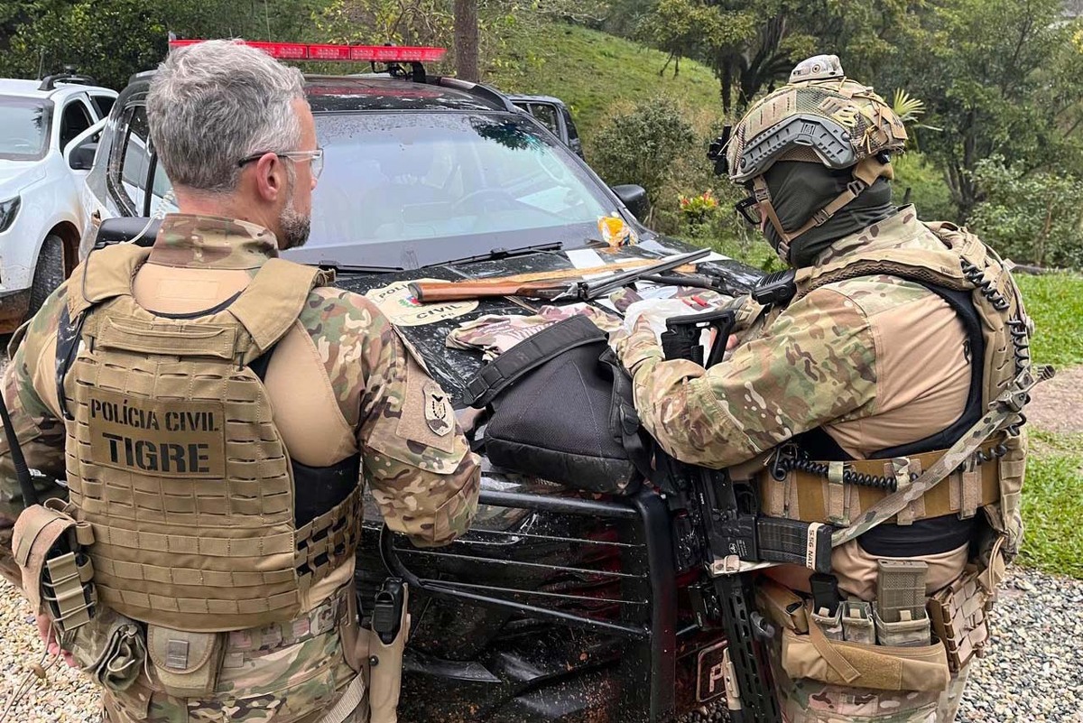 PCPR cumpre mandados por caça ilegal e tráfico de armas
