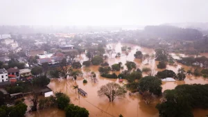 Enchente será a primeira de muitas no Sul do Brasil