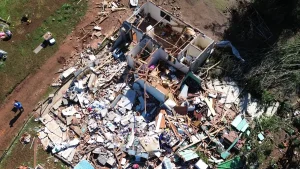 Tornado no RS pode ter tido ventos de 300 km/h