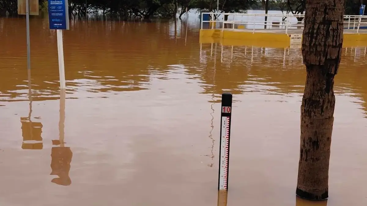Possibilidade de cheia coloca Oeste Gaúcho em alerta