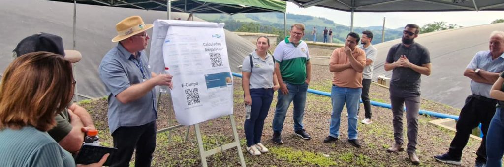 Dia de Campo destaca uso de biodigestão na suinocultura