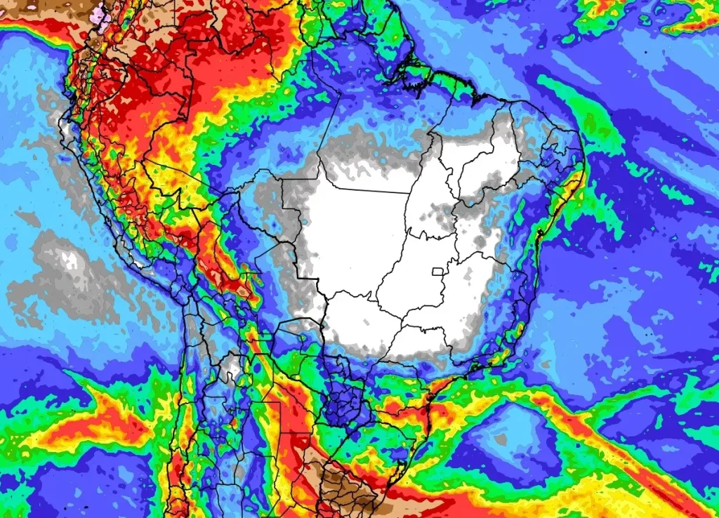 Brasil sob nuvens: Dez dias de tempo fechado