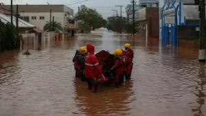 Chuva excessiva trará enchentes no Sul