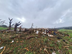 Simepar classifica tornado de Piraí do Sul como F3 na escala Fujita