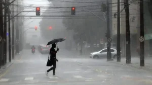 Frente fria traz chuva ao Sul