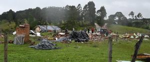 FAEP orienta produtores a registrar danos após tornado